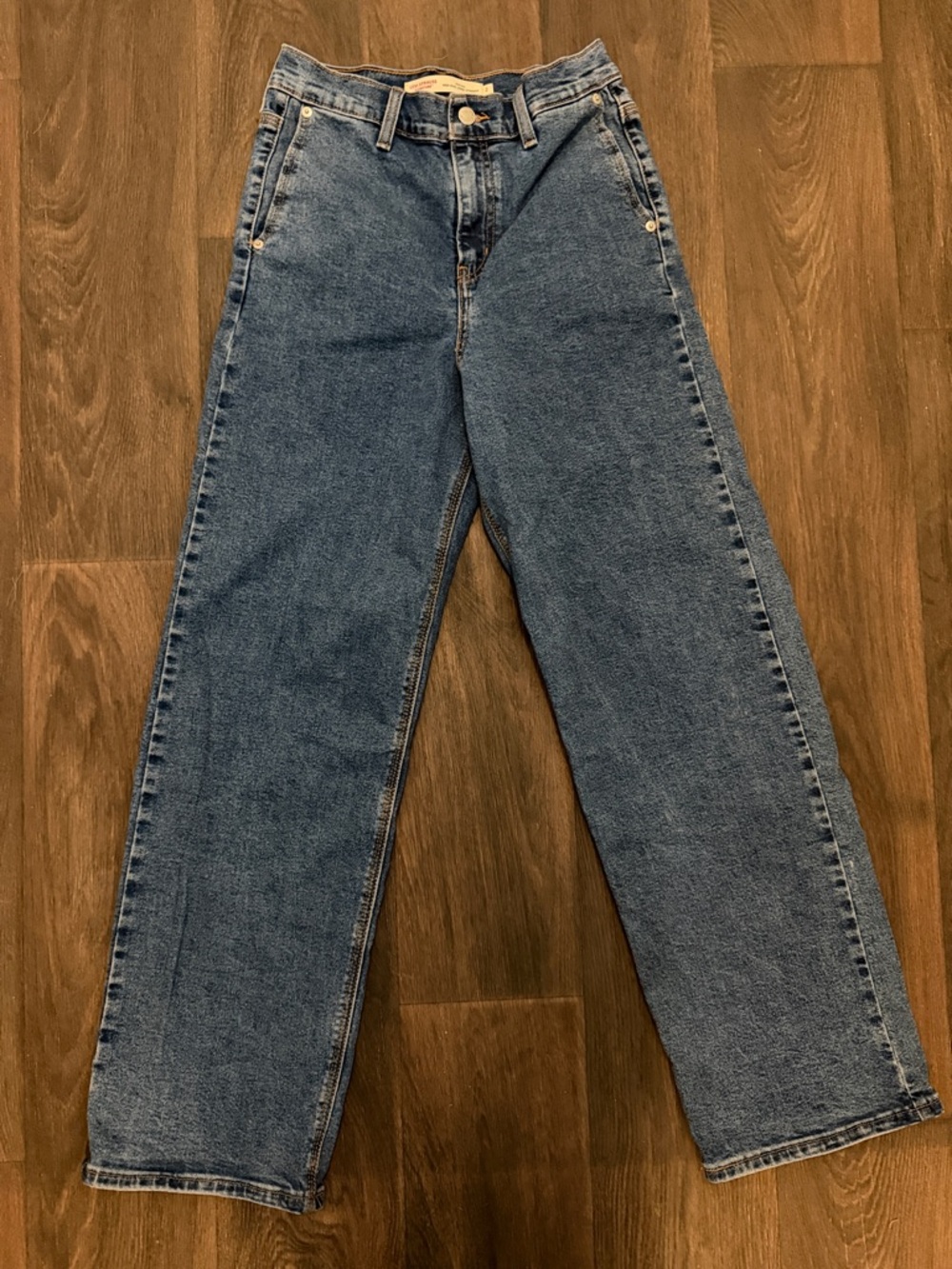 Levi’s signature size 2/26 Classic High-Waist Straight Leg Blue Jeans